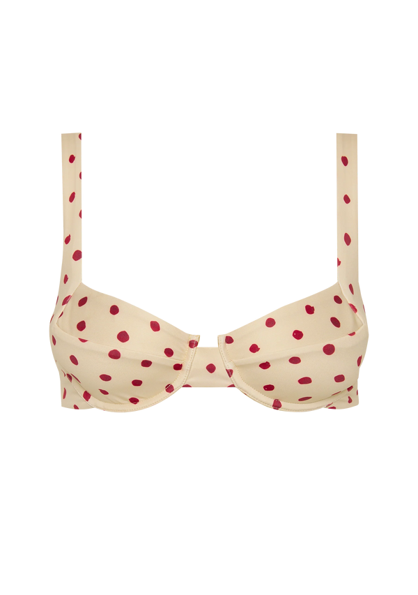 Casanova Top Polka Red