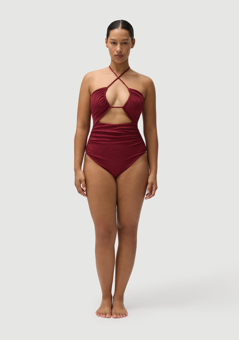 Christobal One Piece Pomegrante