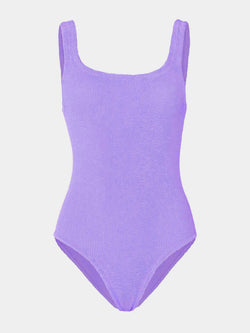 Coverage Square Neck Swim Lilac