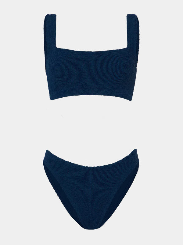 Coverage Xandra Bikini Set Navy