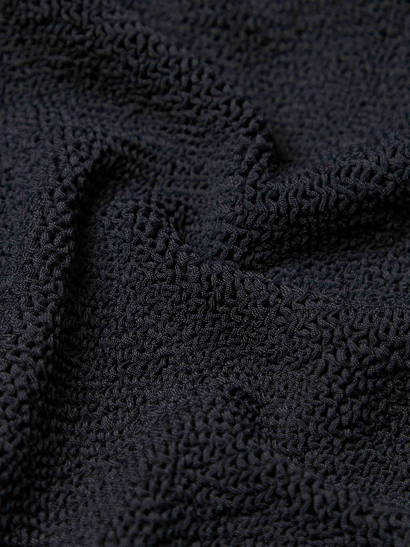 Coverage Square Neck Swim Black