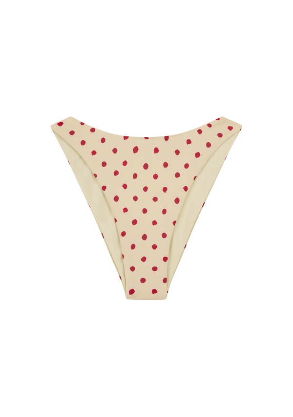 Elvis Bottom Polka Red