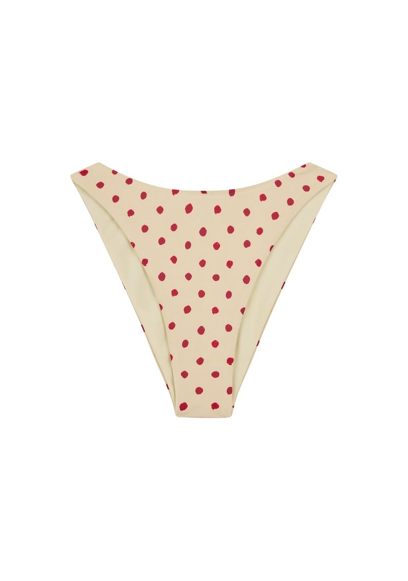 Elvis Bottom Polka Red