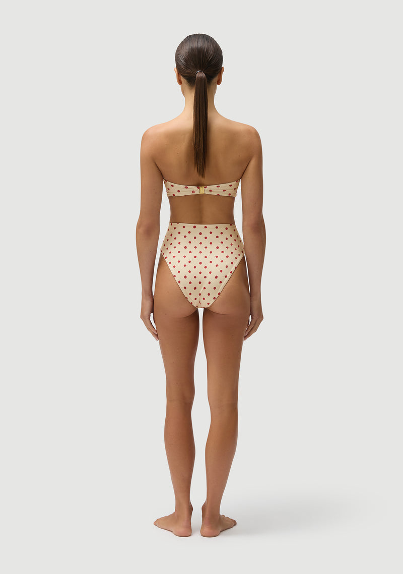 Brian Bottom Polka Red
