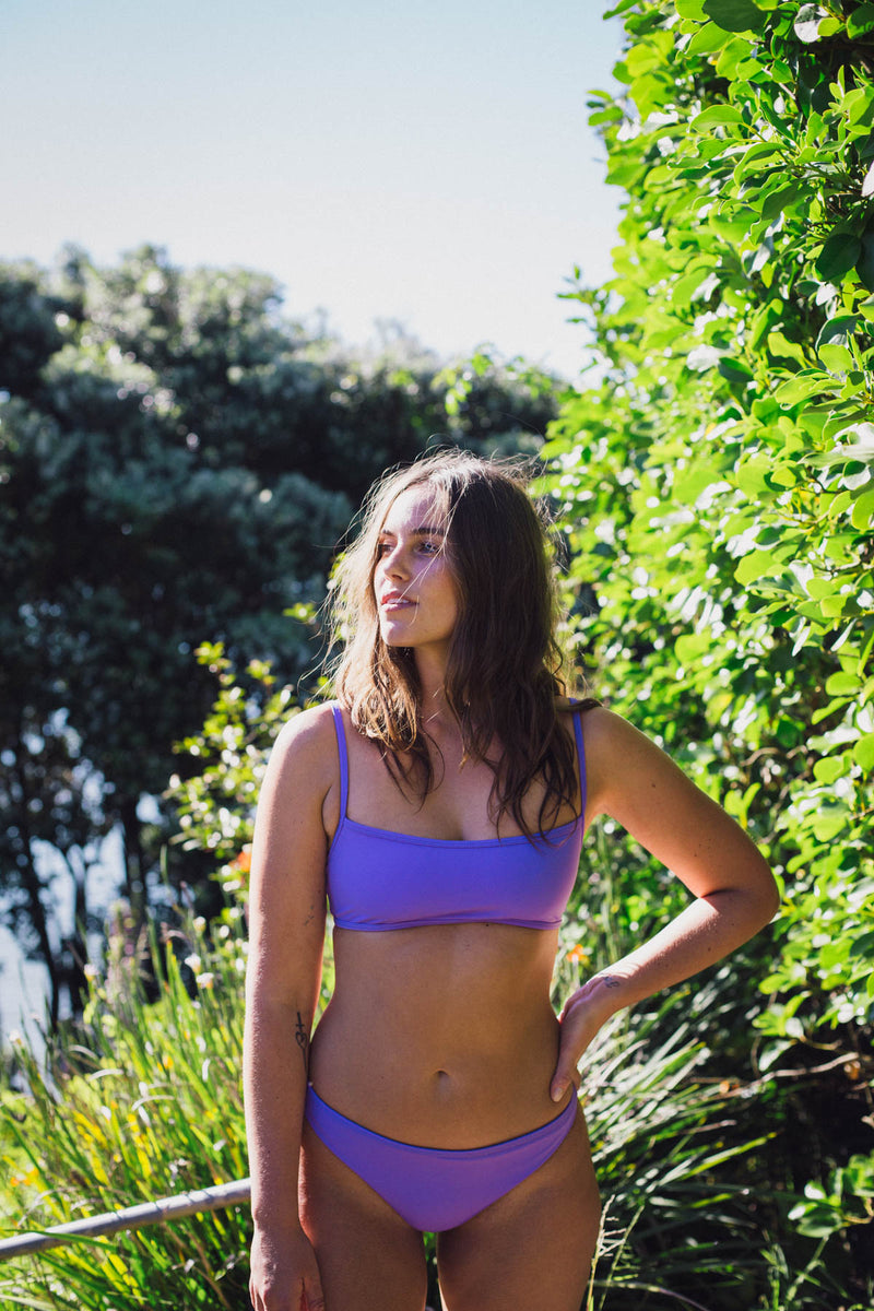 Symi Bikini Top Lilac